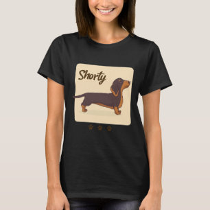 Dachshund Hund design Shorty Cute Dachshund Wiener T Shirt