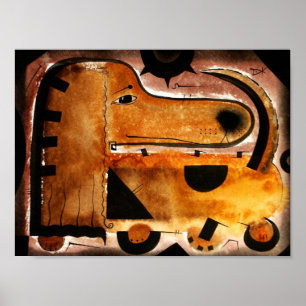 Dachshund hund dk_2005aug8c.jpg poster