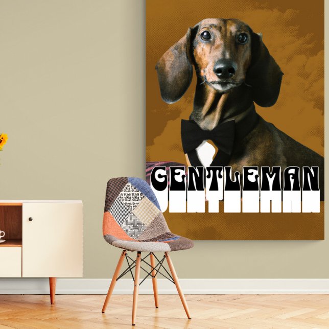 Dachshund Hund gentleman Poster (Skapare uppladdad)