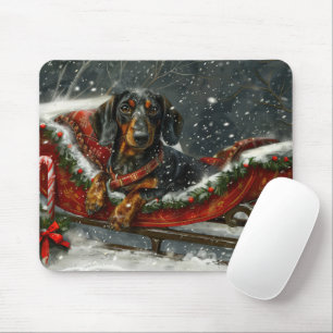 Dachshund Hund jul Musmatta
