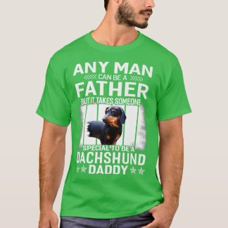 Dachshund Hund pappa Pappa Gift För manar T Shirt