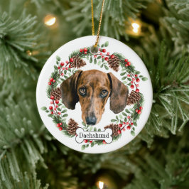 Dachshund hund Personlig Pet Ornament