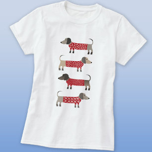 Dachshund Hund Roligt T Shirt