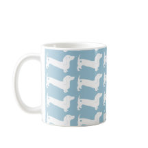 Dachshund Hund Silhouette Mönster