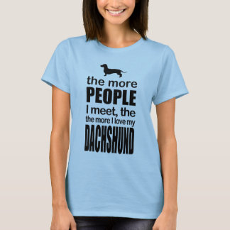 DACHSHUND-HUND T SHIRT