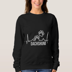 Dachshund Hund Tass avtryck för kvinnor T Shirt