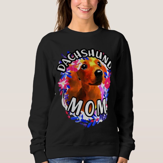 Dachshund Hundägare T Shirt (Framsida)