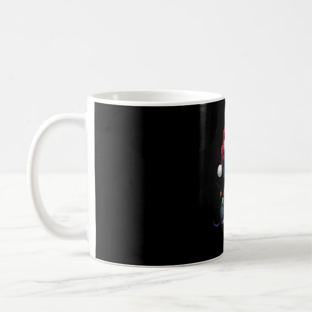 Dachshund Hundar Julgran Tröja Julklappar Xmas F Kaffemugg (Vänster)