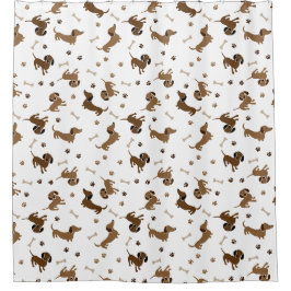 Dachshund Hundar och Bones Cute Tassar