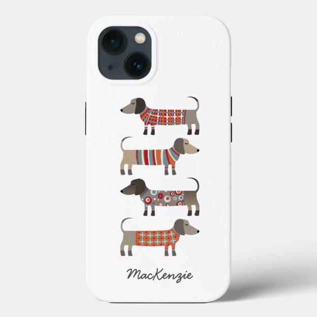 Dachshund Hundar Personlig (Baksida)