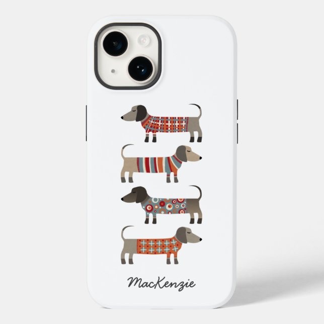 Dachshund Hundar Personlig (Baksida)