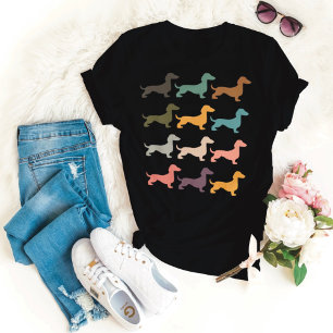 Dachshund Hundar T-Shirt