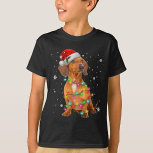 Dachshund Hundar Träd Jul Tröja Xmas Gåvor F
