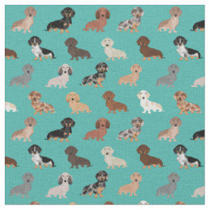 Dachshund hundar tyg