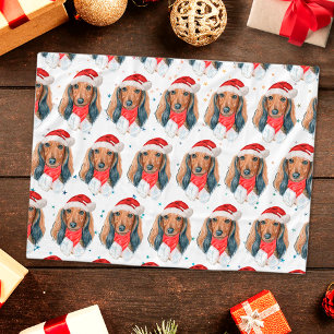 Dachshund Hundras Jul Fleecefilt