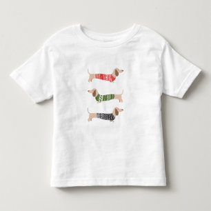 Dachshund husdjur ful svart jultröja rolig t shirt