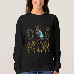 Dachshund I Kärlek Mamma Tattoo Hund Mor S-dagen i T Shirt