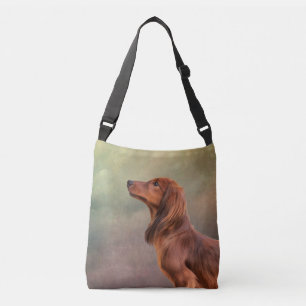 Dachshund i Teckning Hund aveln Axelväska