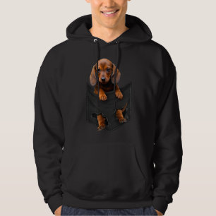 Dachshund in my Pocket Dachshund Weiner Hund Gift Hoodie
