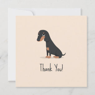 Dachshund Inbjudningar