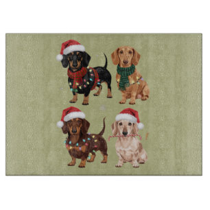 Dachshund Jul Hund Mamma Älskare Julafton Gift