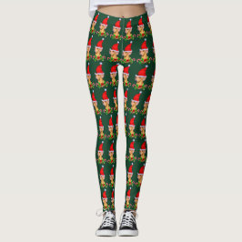 Dachshund jul leggings