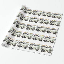 Dachshund jul presentpapper