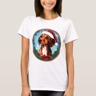 Dachshund jul t shirt