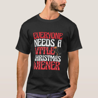 Dachshund Jul Wiener Dog Doxie Älskare Dachshund C T Shirt