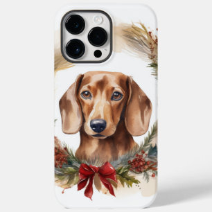 Dachshund Julkrans Festlig Valp