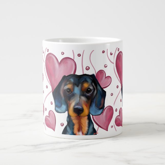 Dachshund   jumbo mugg (Framsidan)