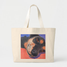 Dachshund Jumbo Tygkasse