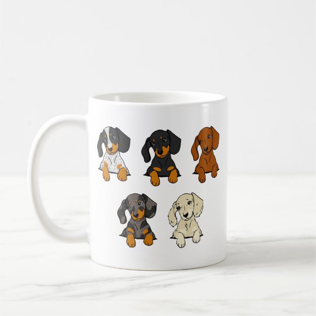 Dachshund Kaffemugg (Vänster)