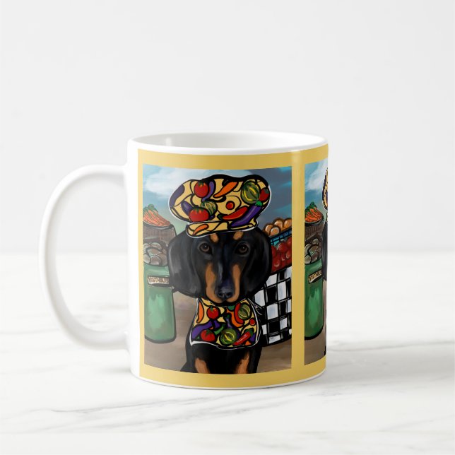 Dachshund     kaffemugg (Vänster)