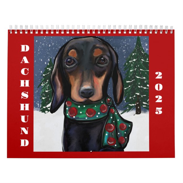 Dachshund  kalender (Omslag)