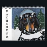 Dachshund Kalender<br><div class="desc">Den här Dachshund-färgsamlingen skulle ge perfekten till vilken tillfälle som helst.</div>