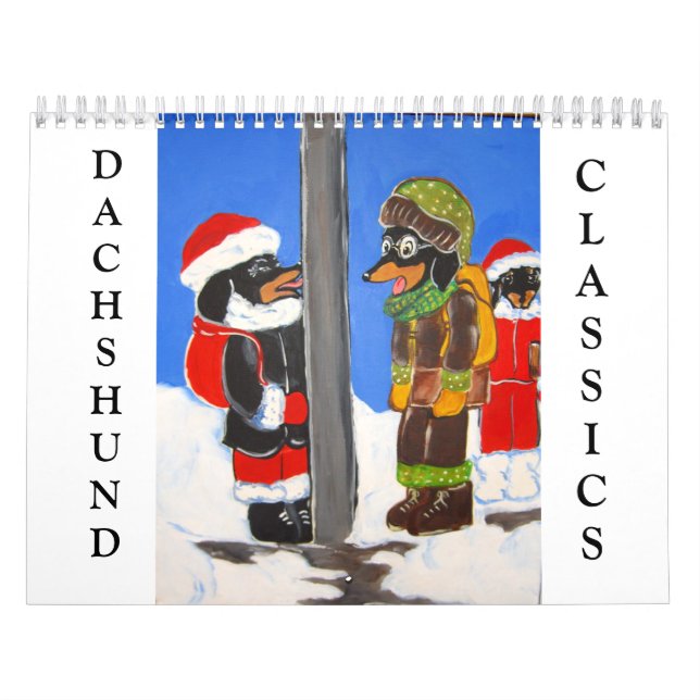 Dachshund Kalender (Omslag)