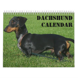 Dachshund-kalender med dina foton kalender