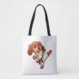 Dachshund karate martial Arts high kick Tygkasse