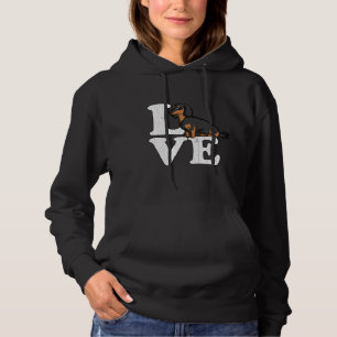 Dachshund Kärlek Apparel Dachshund Owner Funny T Shirt