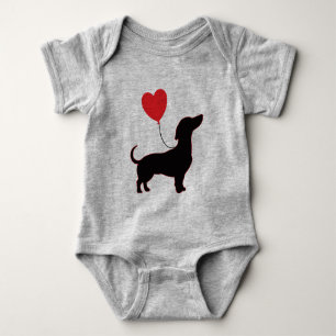 Dachshund Kärlek Balloon Light - Sweet Baby Editio T Shirt
