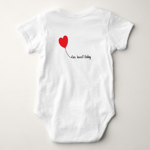 Dachshund Kärlek Balloon Shirt - Sweet Baby Editio T