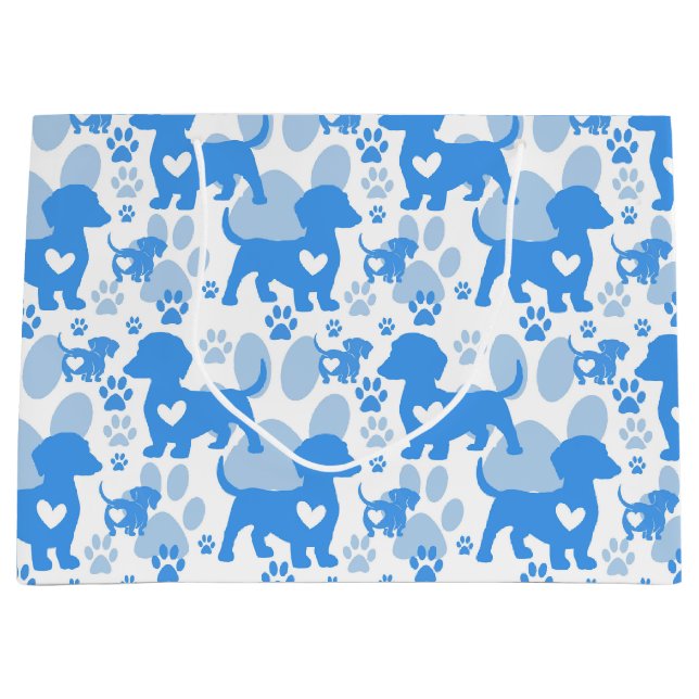 Dachshund Kärlek Hund Gift Bag (Framsidan)