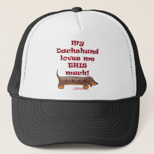 Dachshund Kärlek Meter Keps