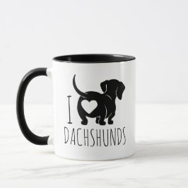 Dachshund Kärlek Mugg