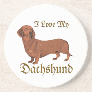 Dachshund Kärlek Underlägg