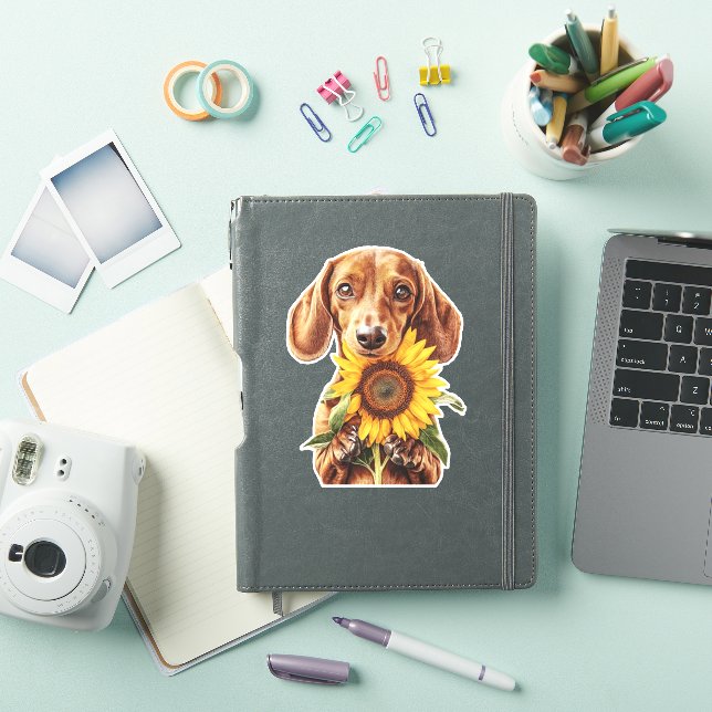 Dachshund Klistermärken (iPad skal)