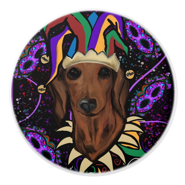 Dachshund Knopp (Framsidan)