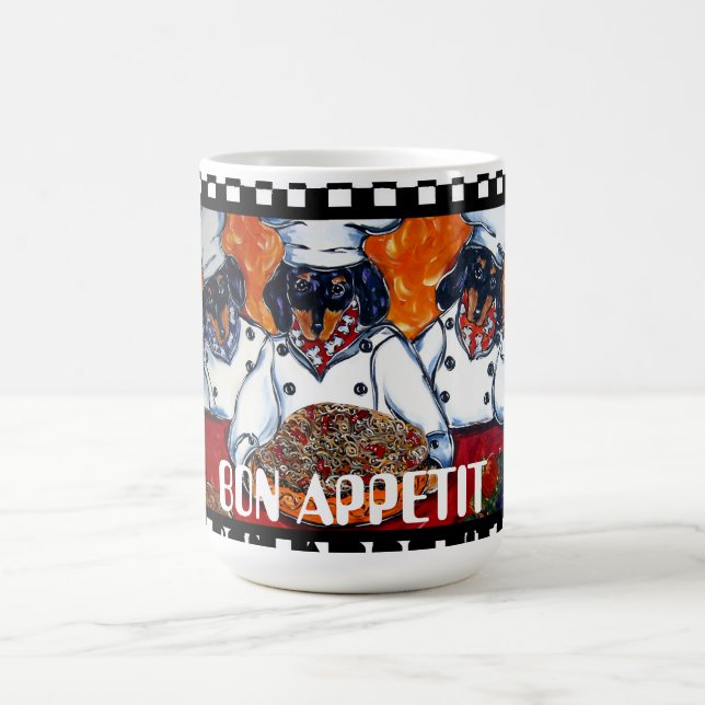 Dachshund-kockar Kaffemugg (Center)