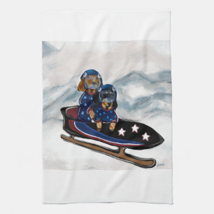 DACHSHUND KÖKSHANDDUK